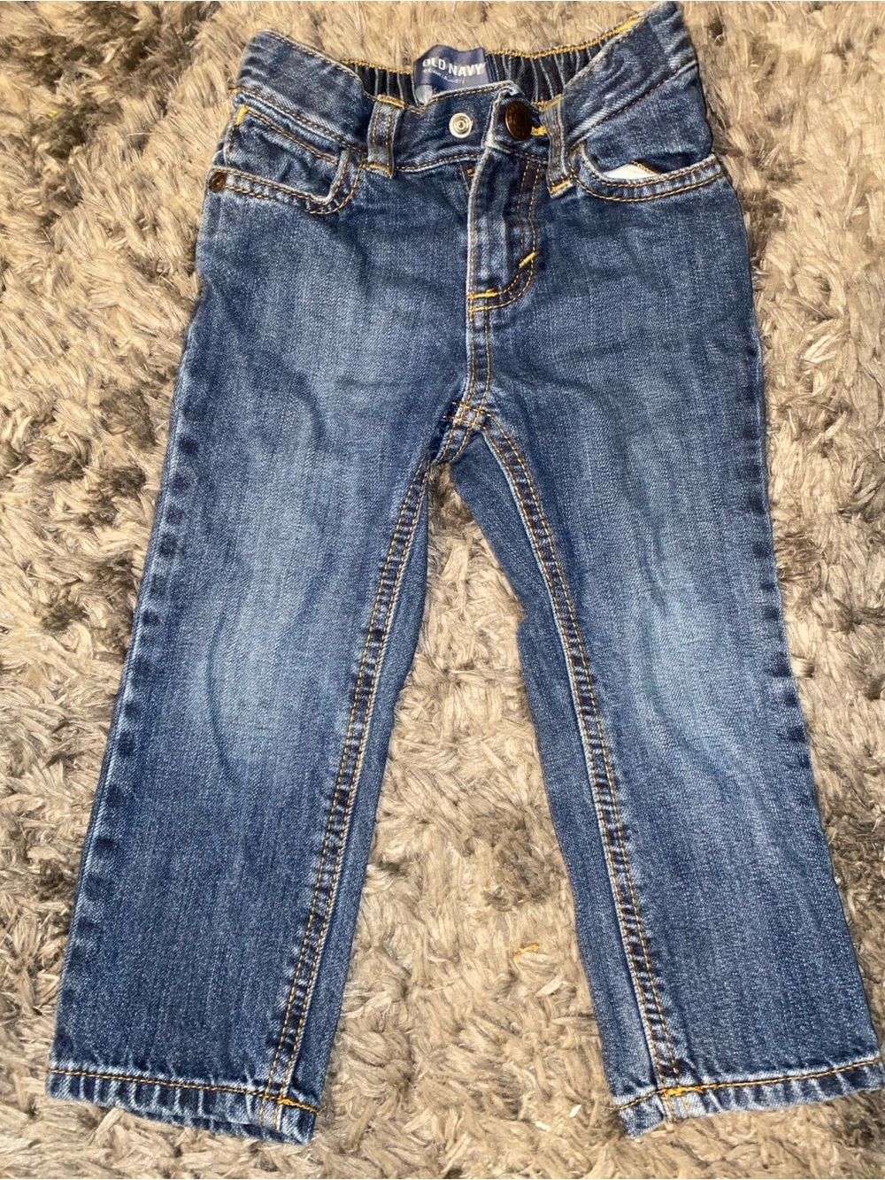 Old Navy Blue Kids Straight-Leg Jeans